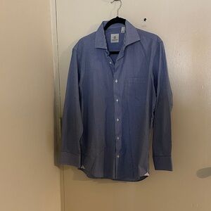 Altemflower Men's Blue Dress Shirt. Casual, Business, Preppy, Italy